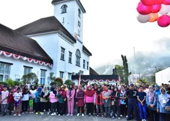 Pemko Sawahlunto Gelar Jalan Santai Meriahkan Hari Koperasi Nasional ke-76