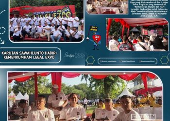 Karutan Kelas IIB Sawahlunto Hadiri Kemenkumham Legal Expo