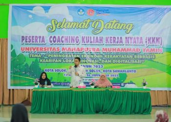 Jelang Turun ke Masyarakat, Mahasiswa KKN UMMY Terima Pembekalan dari Wawako Dhani