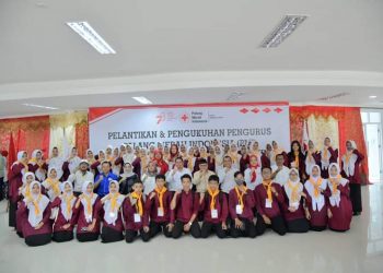 Kepengurusan PMI Tingkat Kecamatan dan PMR Kota Sawahlunto Dikukuhkan