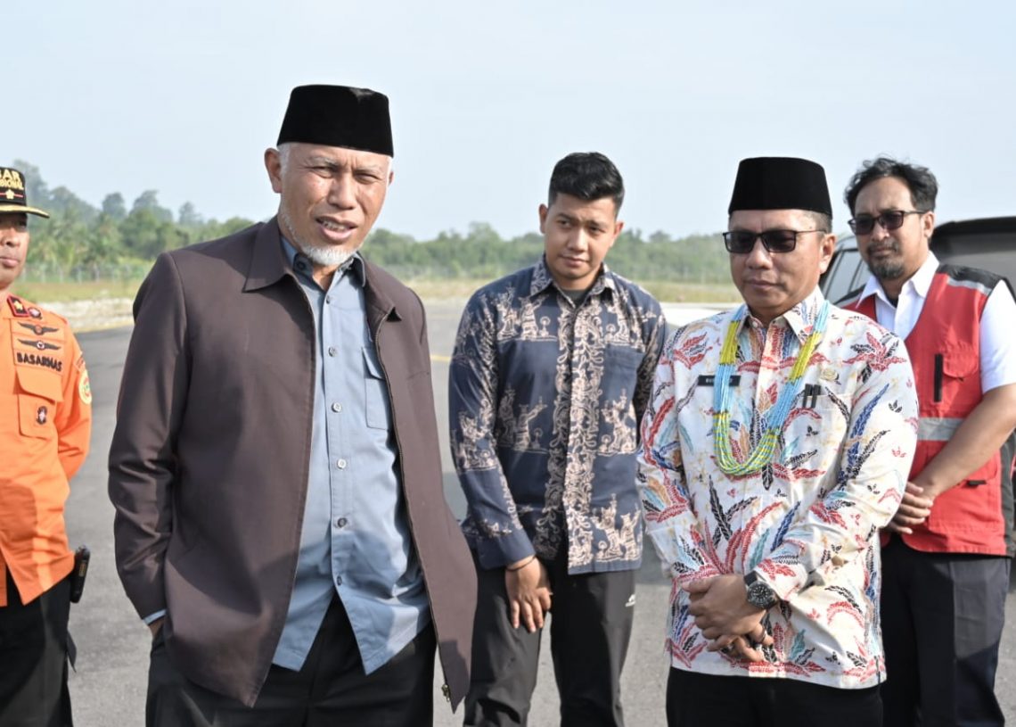 Bandara Mentawai Tunggu Sertifikasi, Gubernur Intensifkan Komunikasi dengan Maskapai dan Pemerintah Australia