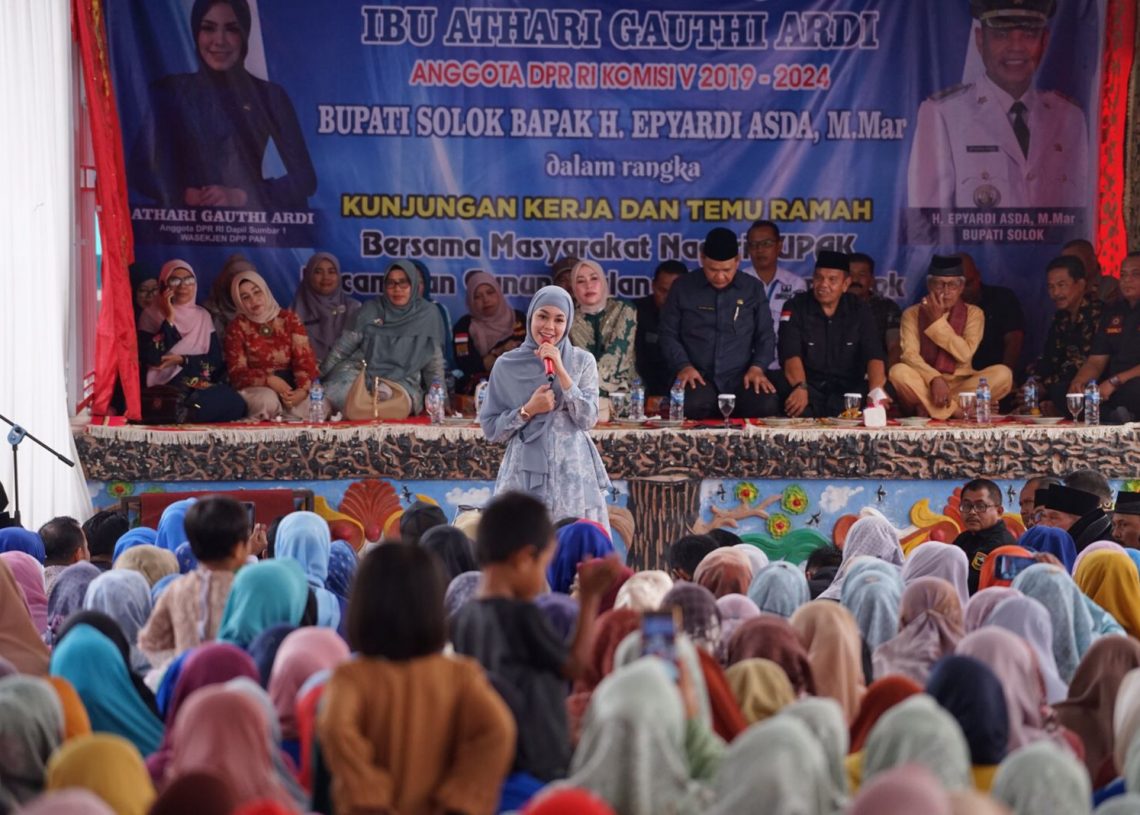 Bupati Epyardi dan Anggota DPR RI Authari Sapa Nagari Cupak, Sejumlah Usulan Bermunculan