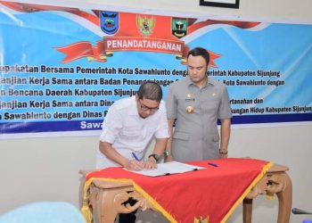 Pemko Sawahlunto Jalin Kerjasama dengan Pemkab Sijunjung