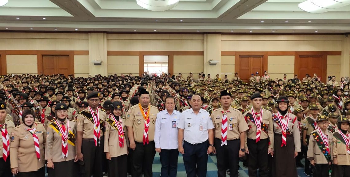 Walikota Jakarta Barat Hadiri Pengukuhan Pramuka Garuda Siaga