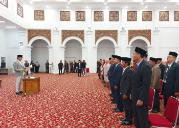 Wako Lantik 42 Pejabat Administrator dan Pengawas Pemko Bukittinggi