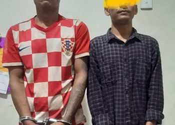 Dua Pemuda Diringkus di Pinggir Jalan Terlibat Peredaran Sabu