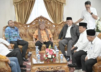 Kembangkan UMKM di Sumbar, Gubernur Ajak Ketum Gebu Minang Oesman Sapta Odang