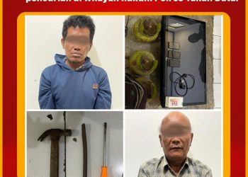 Polres Tanah Datar Berhasil Mengamankan 2 Terduga Pelaku Pencurian