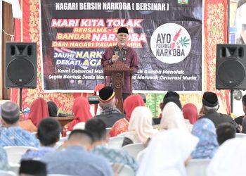 Mahyeldi : Pencegahan Penyalahgunaan Narkoba Lebih Efektif Jika Dimulai di Tingkat Nagari atau Desa