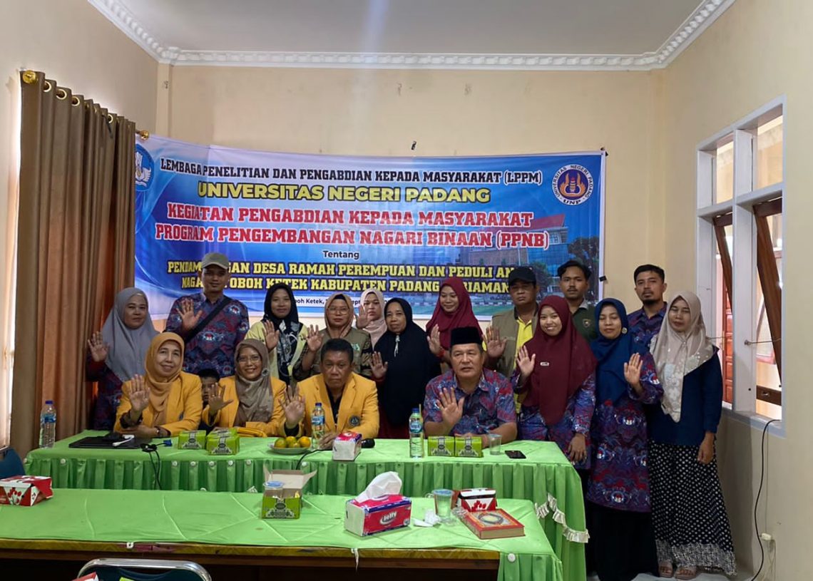 LPPM UNP Adakan Kegiatan PPNB di Kabupaten Padang Pariaman