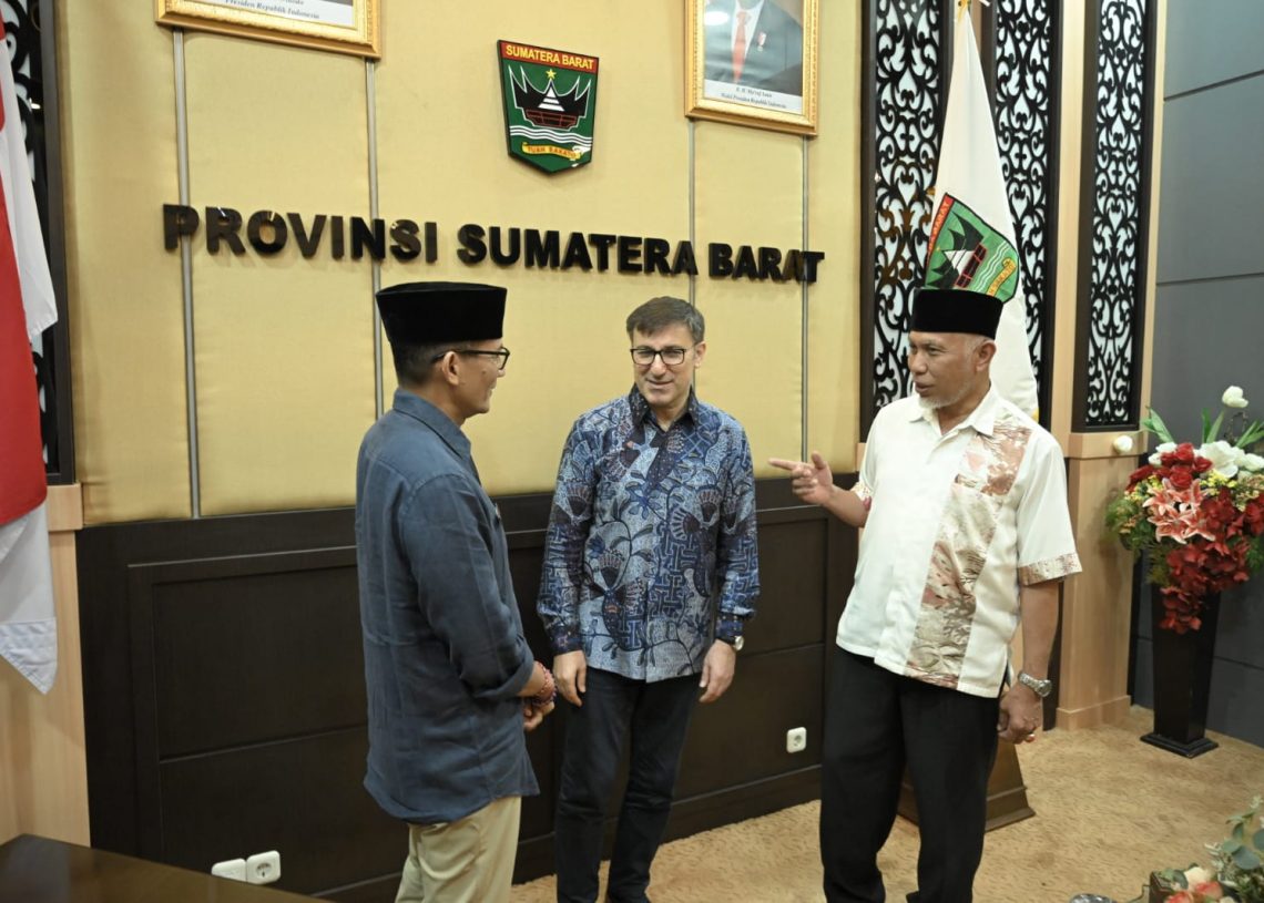 Dubes Turki Tawarkan Sejumlah Kerjasama ke Pemprov Sumbar