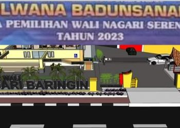 Panitia Pemilihan Wali Nagari Baringin Tanah Datar Sepakati Proses Kampanye Bersama Calon Wali Nagari