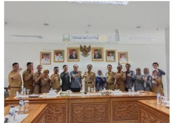Ciptakan Pemilu yang Berkualitas Aman dan Kondusif di Pesibar, Bawaslu Sambangi Bupati
