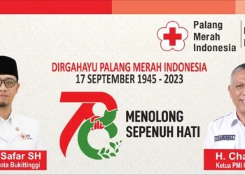 Targetkan Minimal 5000 Pendonor Darah, HUT PMI Bukittinggi ke-78 Didukung Walikota