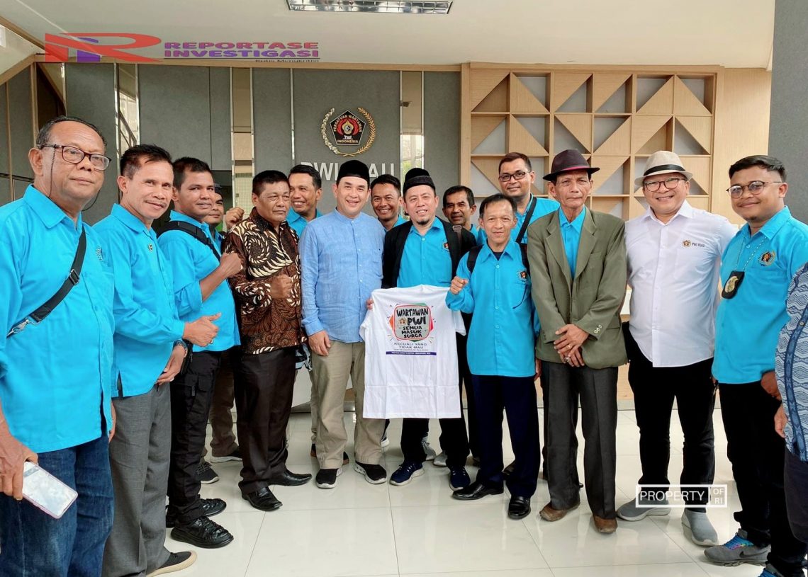 PWI Tanah Datar Studi Komparatif ke PWI Riau, Zulmansyah Sekedang : PWI Riau Konsisten Mencerdaskan dan Mensejahterakan Wartawan