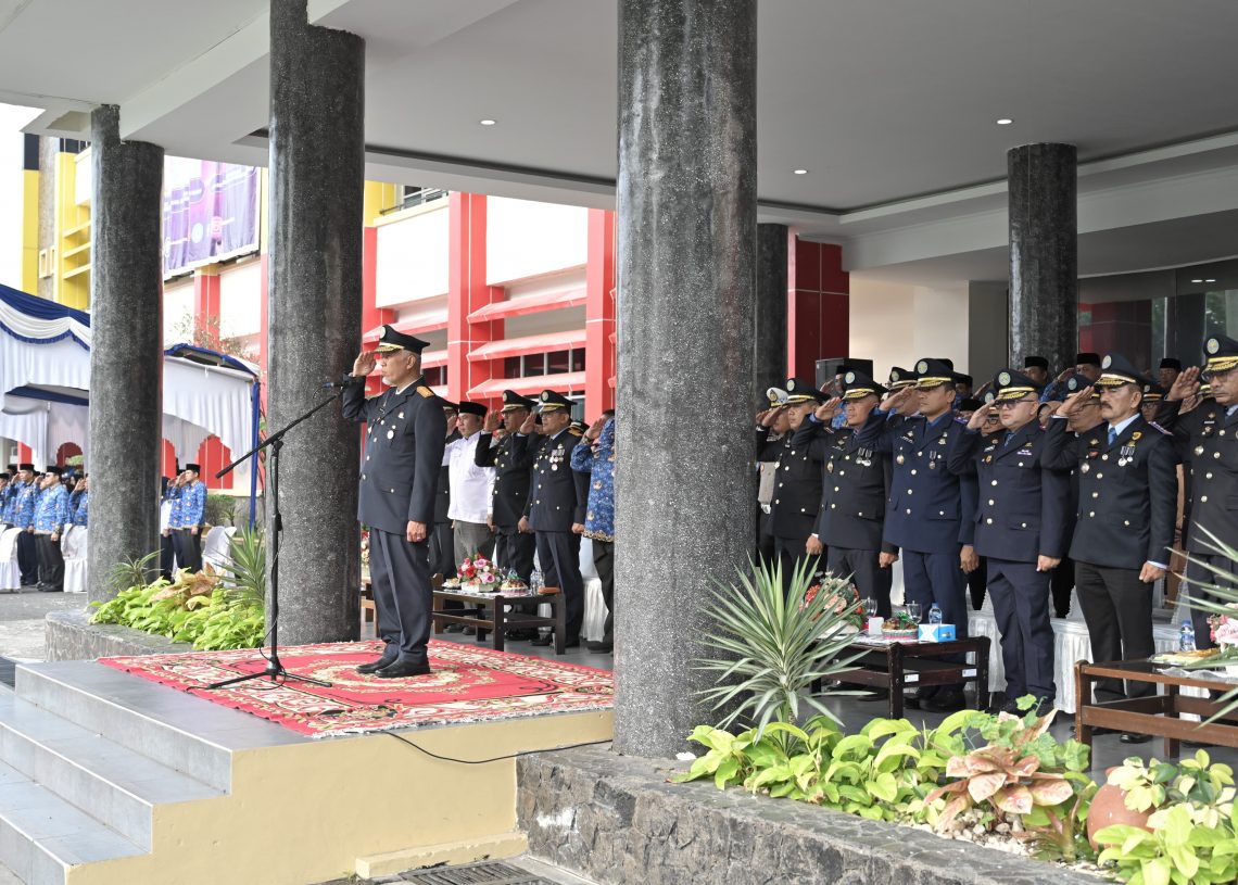 Pimpin Upacara Harhubnas, Gubernur Mahyeldi Ajak Insan Transportasi Terus Maksimalkan Pelayanan