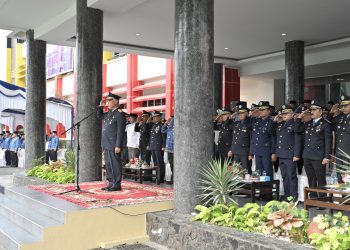 Pimpin Upacara Harhubnas, Gubernur Mahyeldi Ajak Insan Transportasi Terus Maksimalkan Pelayanan