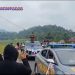 Lautan Kendaraan Iringi Kampanye Akbar Cawanag Tigo Koto Nomor Urut 3 Willy Adha