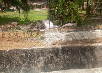 Asal Jadi Kontruksi Rehabilitasi Kampus UNP di Sijunjung, Main Tempel Pondasi Baru di Bangunan Lama