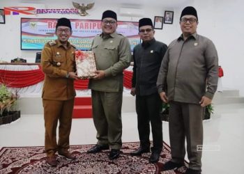 Nota Keuangan Ranperda APBD Perubahan 2023 Disampaikan Bupati Tanah Datar saat Paripurna