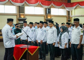 Isi Kekosongan, 16 Pj Wali Nagari di Kabupaten Solok Dilantik Bupati