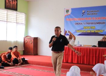 Kadis Kominfo Junaidi Jadi Narasumber Acara P5 di SMAN 5 Kota Payakumbuh