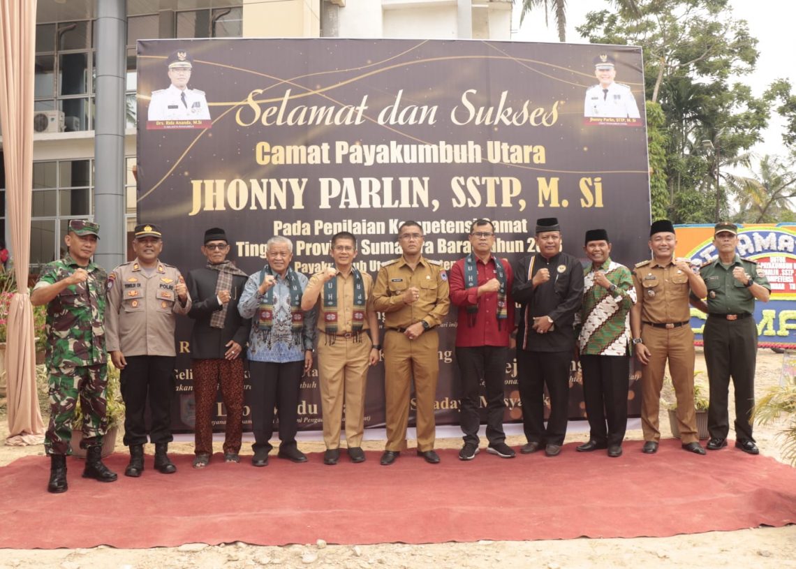 Camat Jhonny Parlin Melaju ke Dalam Penilaian Tahap II Lomba Kompetensi Camat tingkat Provinsi  2023