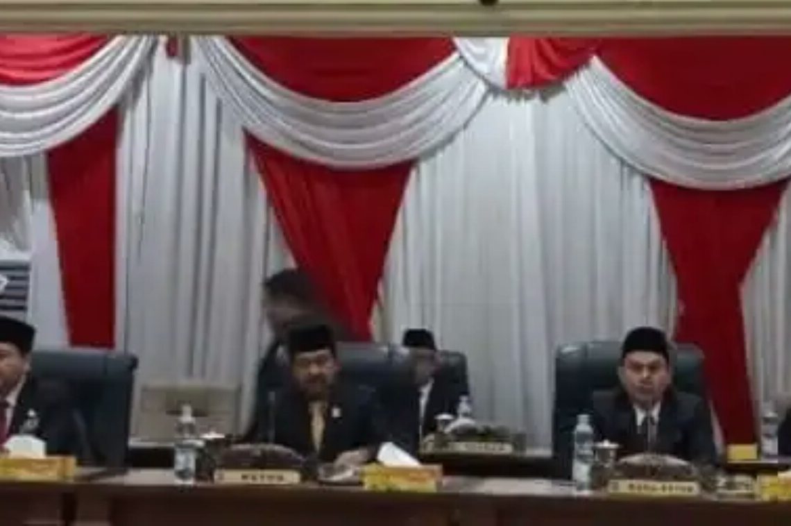 Paripurna DPRD Sidang Tahunan MPR-RI Dengar Pidato Presiden HUT RI ke 78