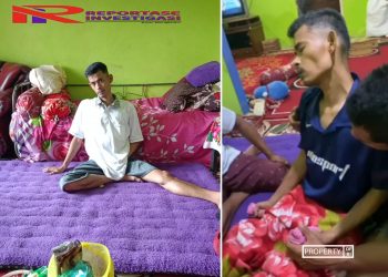 Baznas Tanah Datar Cairkan Bantuan untuk Yudi Yasman Putra Penderita Tumor Intra Abdomen, Keluarga Ucap Syukur