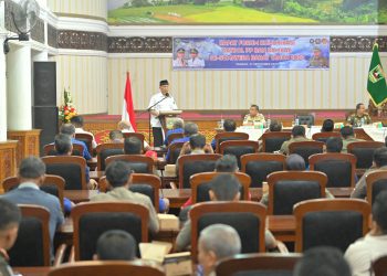 Rapat Forum Satpol PP dan Damkar se-Sumbar, Gubernur Mahyeldi: Tegakkan Aturan agar Hak Masyarakat Terpenuhi