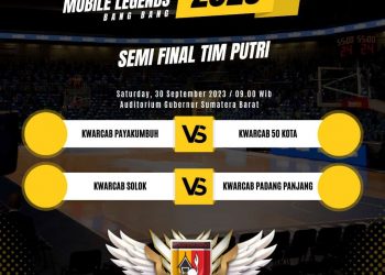 Tim E-Scout Putri Kwarcab 0310 Kota Solok Tembus Semifinal Turnamen Mobile Legend