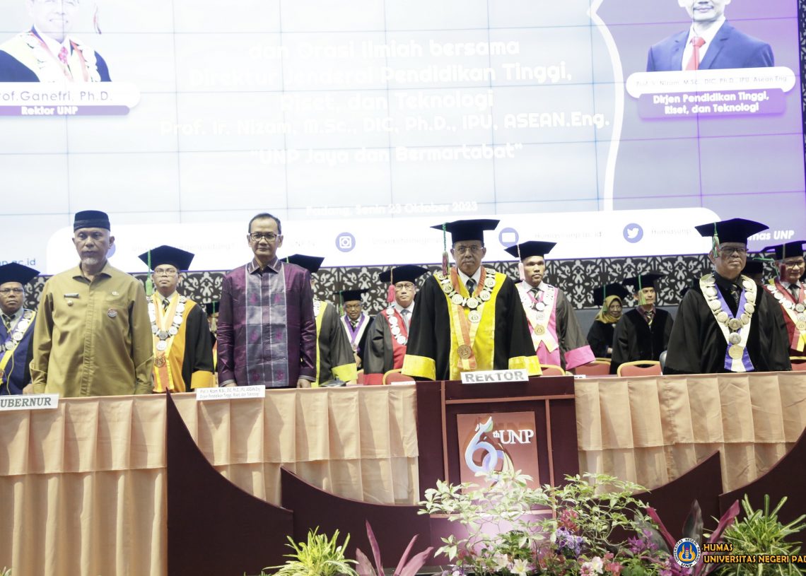Dies Natalis UNP ke-69, Rektor Prof. Ganefri Sampaikan Ini