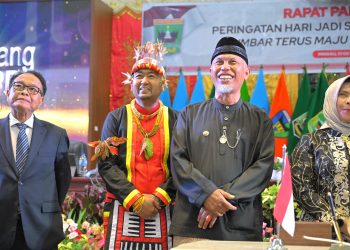 Gubernur Mahyeldi Urai Segudang Prestasi Pemprov saat Peringatan Hari Jadi Sumbar ke-78