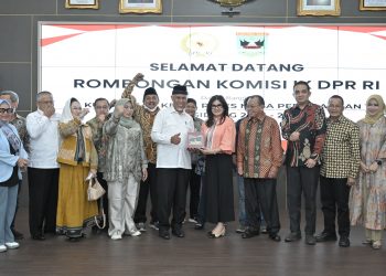 Gubernur Mahyeldi Paparkan Situasi Kesehatan dan Ketenagakerjaan Sumbar di Hadapan Rombongan Kunker Komisi IX DPR RI