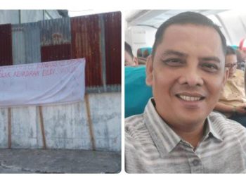 Jawab Spanduk Penolakan Warga, Budi Syahrial: Politik Picisan Segelintir Oknum yang Terhalang Penyelewengan Keuangan Mesjid