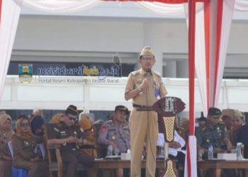Ciptakan Pemilu yang Berintegritas dan Bermartabat, Pemkab dan Bawaslu Pesibar Deklarasi Netralitas ASN