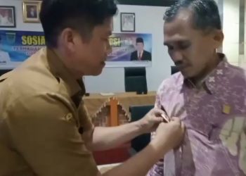 Inspektorat Padang Pariaman Berikan Pembekalan Sosialisasi Anti Korupsi pada Anggota Legislatif