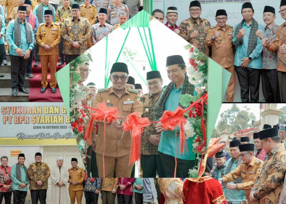 PT. BPR Balerong Bunta Jadi BPR Syariah Dilaunching Bupati Tanah Datar