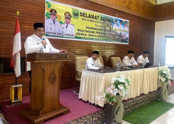 Buka Pelatihan Peningkatan Kapasitas Nagari, Bupati Suhatri Bur: Upaya Tingkatkan Kinerja