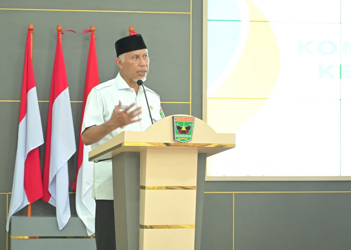 Buka Rakor KDEKS Sumbar 2023, Gubernur Mahyeldi : Sumbar Terdepan Menuju Pusat Industri Halal