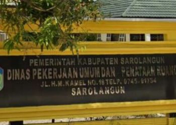 “Pelaksana Istimewa” Borong Banyak Kegiatan di Dinas PUPR Sarolangun, Diantaranya Proyek Landscape Dinas PU