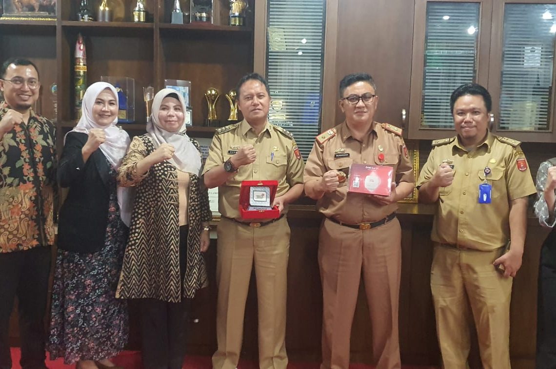 Dikunjungi GM Telkom Wilayah Lampung, Pj. Bupati Lambar Minta Support dari Telkom