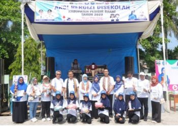 Buka Gerakan Nasional Aksi Bergizi Tuntaskan Anemia TTD, Bupati Agus Tegaskan Komitmen Pemkab