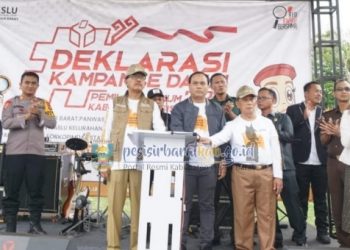 Deklarasi Pemilu Damai, Komisioner Bawaslu Lampung Sebut Propinsi Lampung Rawan Pelanggaran