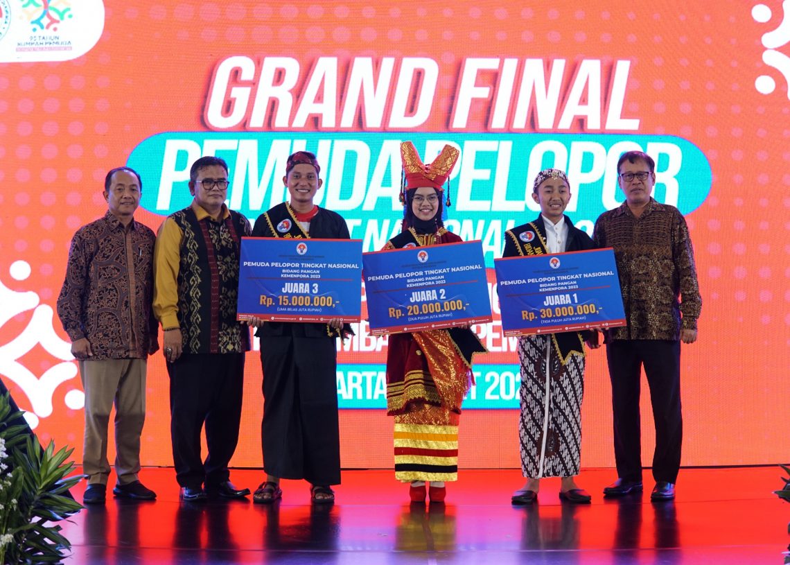 Laurencia De Richo Berhasil Meraih Juara 2 Bidang Pangan Dalam Ajang Pemilihan Pemuda Pelopor Tingkat Nasional
