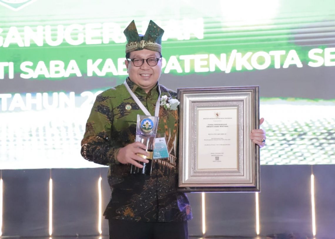 Pemko Payakumbuh Raih Penghargaan Bergensi Kota Sehat Kategori Swastisaba Wistara dari Kemenkes