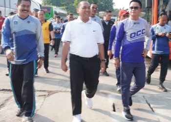 Kepala Dinas Perhubungan DKI Jakarta dan Walikota Jakarta Barat Resmikan Kios Tiket yang Direvitalisasi di Terminal Kalideres