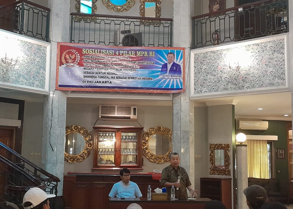 Anggota DPR RI Komisi IV. Ir.Alimin Abdullah, Sampaikan Peranan Penting Ideologi Pancasila Dalam Kehidupan Bermasyarakat