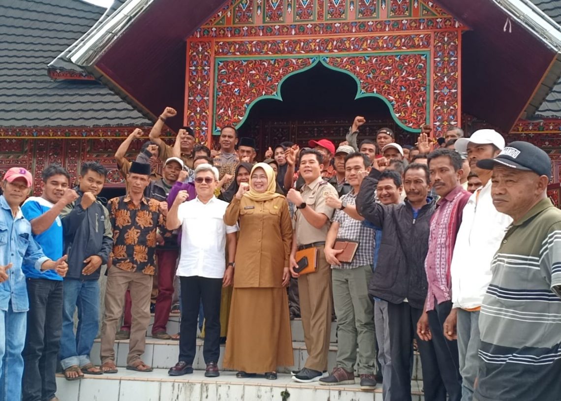 Masyarakat Koto Gadang Guguak dan Talang Sambut Baik Pengelolaan Tanah Eks HGU PT Krakatau Limo Sejati