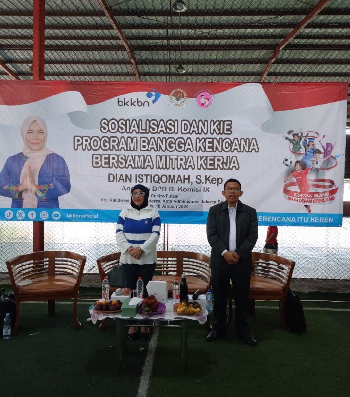 Tekan Angka Stunting, Dian Istiqomah, Gelar Sosialisasi BKKBN di Centro Utan Jati